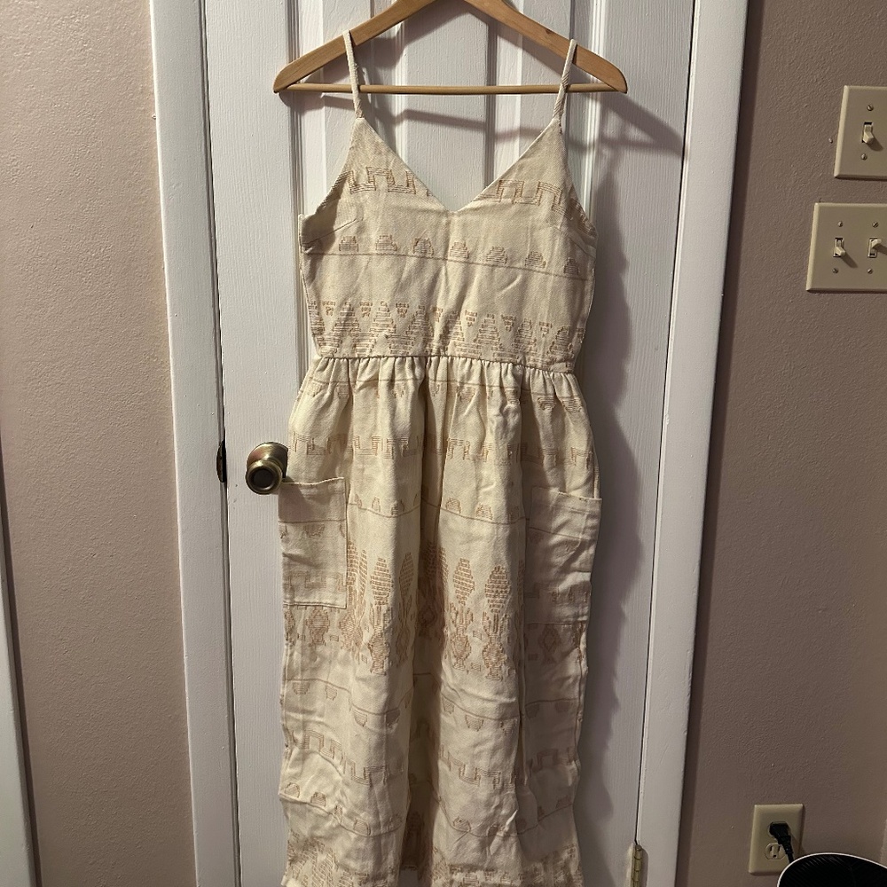 Cream Summer Dress by Stela9